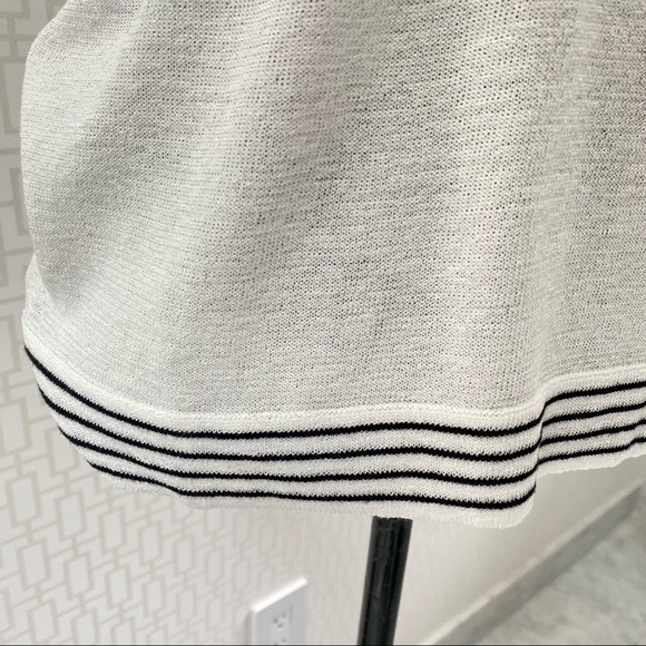 🇫🇷 Lili Sidonio Cream & Black Knit Top - Picture 8 of 11